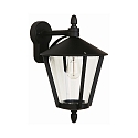 Luminaire mural d'extrieur TYPE NO 1816 Bas, angulaire E27 44, noir mat gradable