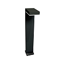 LED Bollard light Type No. 2087, IP65 IK10, height 90cm, 16W 3000K 1600lm, aluminum / plastic opal, black matt