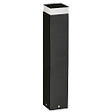 socket luminaire TYPE NO 2293 square, long, switchable IP54, black