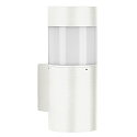LED Außenwandleuchte Typ Nr. 0274, IP54 IK08, 9W 3000K 1000lm, Glas opal, Weiß