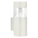LED Außenwandleuchte Typ Nr. 0275, 9W 1000lm, IP54 IK08, 9W 3000K 1000lm, Glas klar mit opalem Innenkegel, Weiß