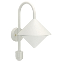 Applique da esterno TYPE NO 0645 con rilevatore di movimento E27 44, Bianco 