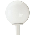 Lampe  mt TYPE NO 0850 petit, rond E27 44, blanc mat gradable