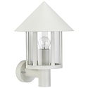 Luminaire mural d'extérieur TYPE NO 1824 rond E27 44, blanche gradable