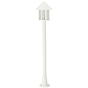 Luminaire d'allées TYPE NO 4126 rond E27 44, blanc mat gradable