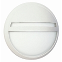 Luminaire mural d'ext�rieur TYPE NO 6106 rond, avec couverture E27 44, noir mat gradable