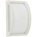 Applique et plafonnier TYPE NO 6289 E27 IP54, blanc mat gradable