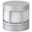 Applique et plafonnier TYPE NO 0326 rond, dimmable 54, argent mat gradable