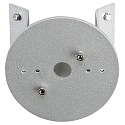 Support d'angle TYPE NO 1005 rond acier inoxydable mat