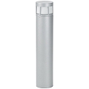 Borne d'éclairage TYPE NO 2232 cylindrique, dimmable 54, argent mat gradable