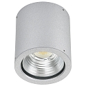 LED Auendecken-Strahler Typ Nr. 2380, 12W 3000K 1200lm, Silber matt
