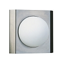 Luminaire mural d'extrieur TYPE NO 6112 angulaire, rond E27 44, acier inoxydable gradable
