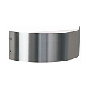 Outdoor Wall luminaire Type No. 61422, 2-sided, IP44, half round, width 29.5cm, R7s QT-DE12 max. 60W, stainless steel