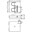 CASAMBI signal converter CASAMBI IDABT DCS built-in version, DALI controllable, white