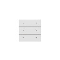 remote control VBA-RCS6 square, programmable, white