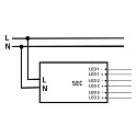 CASAMBI LED power supply NU3CHBT98-3x20 current constant, adjustable, 3 channel, white CASAMBI LED power supply NU3CHBT98-3x20 current constant, adjustable, 3 channel, white