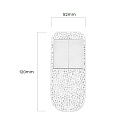 CASAMBI remote control CASAMBI RC4EMEBTB ENOCEAN 4-fold, programmable, perforated, black, perforated