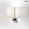 Lampada da parete AP CLAVIUS E14 IP20, Cromo, Bianco dimmerabile