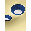 Ceiling luminaire BELL 060, 2x E27, IP20, blue