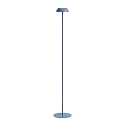 Lampada da terra a batteria PL LED FLOAT con connessione USB, dimmerabile IP55, Blu, Bianco dimmerabile