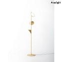 Axolight LED floor luminaire PT ORCHID, 3x 7W, 2700K, 710lm, IP20, sand