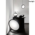 Axolight Luci a sospesione SP CUT IP20, nero dimmerabile