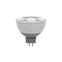 LED NV-Reflektorlampe MR16, 12V, GU5.3, 5W 4000K 350lm 36°, grau, Halogenoptik