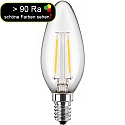 HWH Ampoule  filament forme bougie C35 commutable E14 4,5W 470lm 2700K 300 CRI > 90 