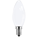 LED Filament lamp candle E14, 2,5W, 250lm, 2700K warmwhite, 300, glass opal