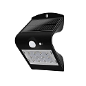 Lampe solaire avec batterie IP65, noir  gradable