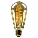 Ampoule Edison forme d'ampoule ST64 commutable E27 5W 250lm 1800K 300° CRI > 80