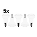 LED SMD Lampe R50, 5er Set, 120°, E14, 5W, 2700K, 470lm
