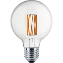 HWH LED Filament Lampe G95 (60W) E27 3,8W 806 lm WW