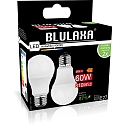 HWH Lampada a lampadina Set di 2 A60 E27 8W 810lm 4000K 180 