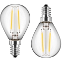 filament lamp set of 2 G45 E14 2,5W 250lm 2700K 300 