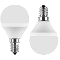 LED SMD Lampe G45, 2er Set, 150, E14, 3W, 2700K, 250lm