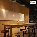 BRUCK Luci a sospesione BLOP 100° LV OE con cavo aperto IP20, bianco, laccato dimmerabile
