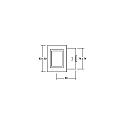 Brumberg Lumière d'orientation IP20, aluminium, opale gradable Brumberg Lumière d'orientation IP20, aluminium, opale gradable