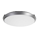 Brumberg Outdoor LED Aufbauleuchte MAKIRA, IP65 IK08, � 35cm, 230V, 30W 2700/3000/4000K (CCT), strukturschwarz / opal, dimmbar