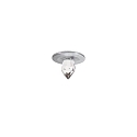 ceiling recessed luminaire LEDSPARK MINI round, direct IP20, chrome dimmable