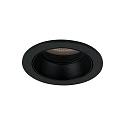 LED Einbaudownlight ALTERO-R, 33°, 8,8W, 2700K-5000K, IP44, 500mA, rund, schwarz
