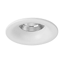 Downlight rond, Dim-To-Warm IP20, blanche gradable