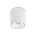 Downlight DOLOK-R rotondo, con anello decorativo, diretto / indiretto IP20, bianco opaco dimmerabile