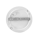 LED surface / recessed downlight MOON CCT, Ø 33cm, IP20, 24W 3000/4000/6000K 2760lm 110°, dimmable, white