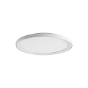 LED Aufbau-Diffusorleuchte SUNNY MIDI,  44cm, IP20 IK04, 40W 3000/4000/6000K (CCT Switch), DALI steuerbar, wei