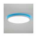LED Aufbau-Diffusorleuchte SUNNY MIDI, Ø 44cm, IP20 IK04, 40W 3000/4000/6000K (CCT Switch), DALI steuerbar, weiß