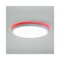 LED Aufbau-Diffusorleuchte SUNNY MIDI, Ø 44cm, IP20 IK04, 40W 3000/4000/6000K (CCT Switch), DALI steuerbar, weiß