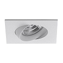Downlight INDIWO83 girevole, piazza IP44, Bianco dimmerabile