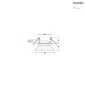 Lumière encastrée NAVARINO rond, pivotant, rotatif IP20, noir mat gradable 6W 510lm 3000K 24° 24° CRI >80