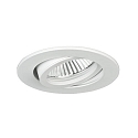 LED Einbaustrahler PAYTON R, IP20, 350 mA, 3W, 38, 2700K, 290lm, rund, schwenkbar, wei, dimmbar